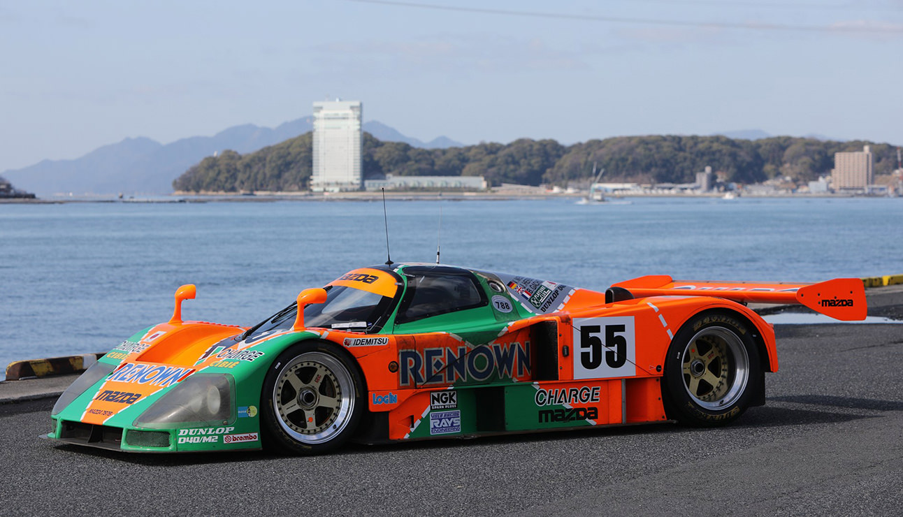 The Mazda 787B from 1991